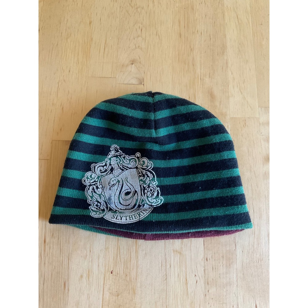 Harry Potter Reversible Kids Beanie Slytherin Gryffindor Hogwarts House Hat
